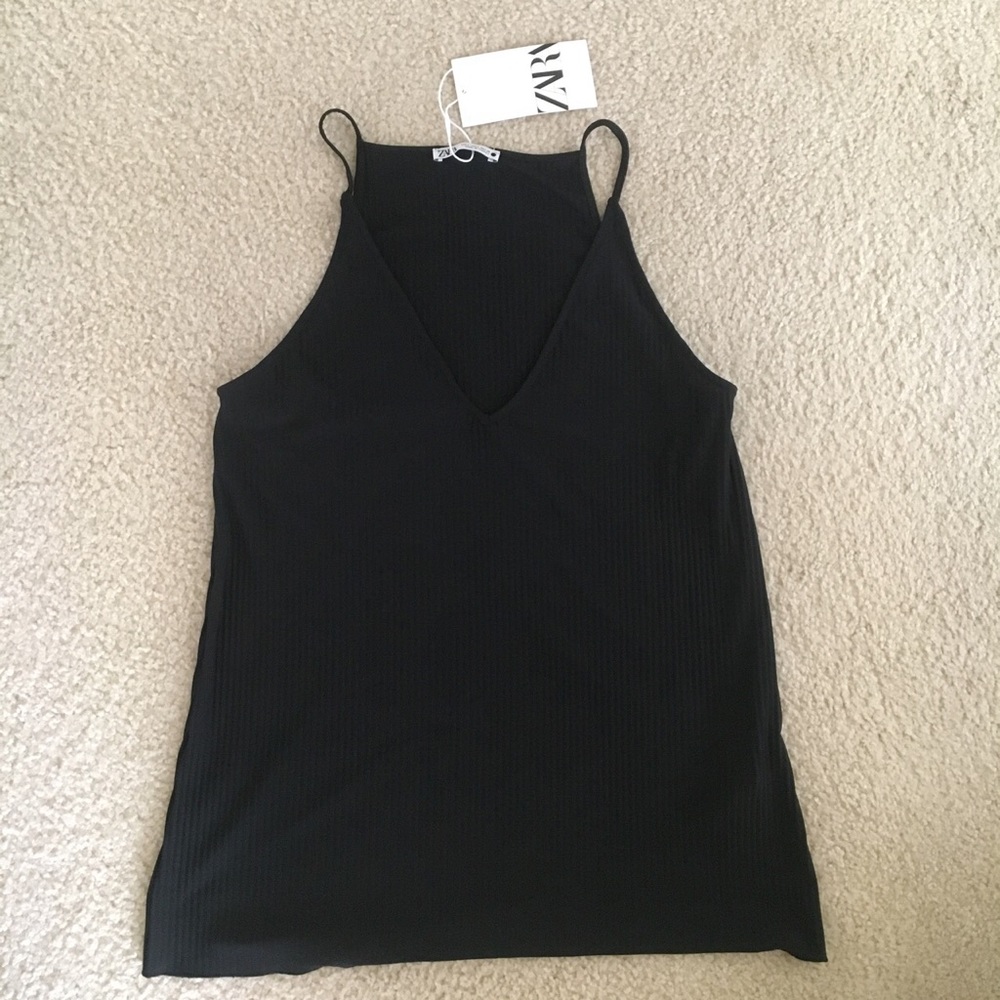 Zara Black Tank Top